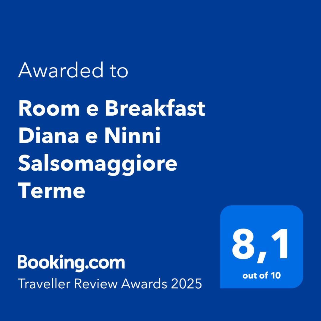 Room E Breakfast Diana E Ninni Salsomaggiore Terme Dış mekan fotoğraf
